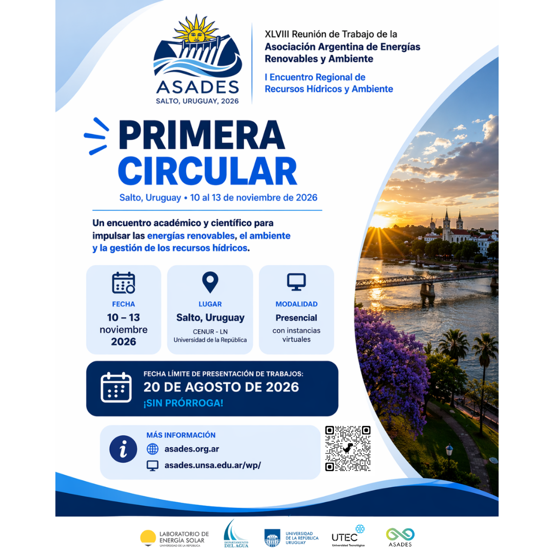 Primera Circular ASADES 2026
