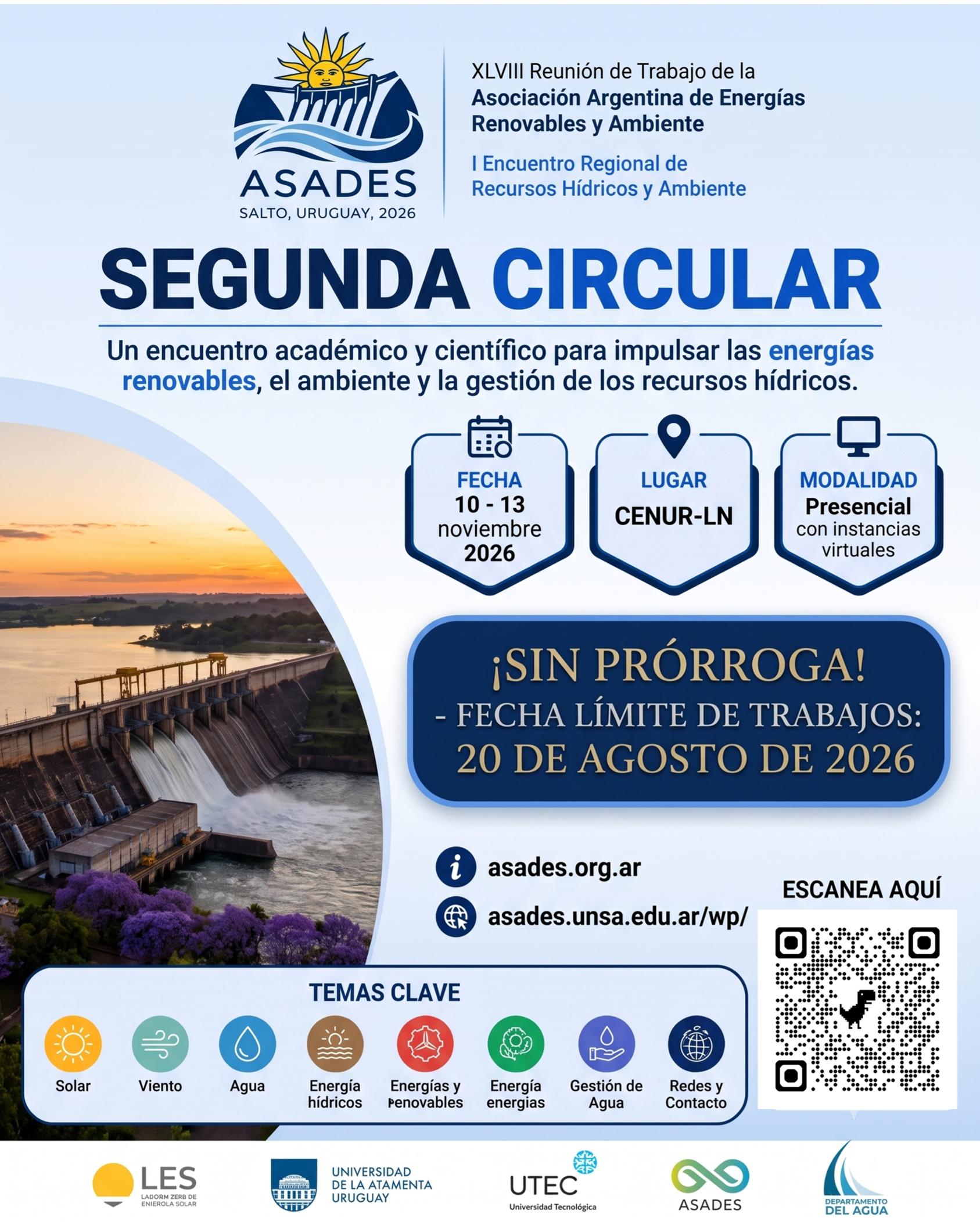 Segunda Circular ASADES 2026