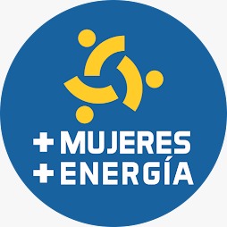Logo de +Mujeres +Energía, Asociación Uruguaya de Mujeres en Energía